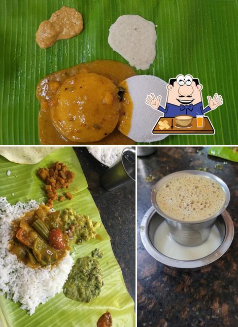 Clam chowder at Sri Vasavi Cafe