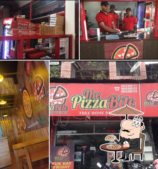 The exterior of Pizza Bite
