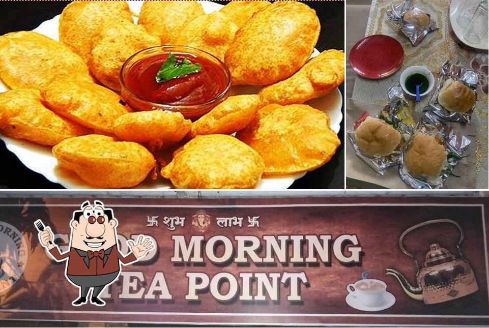 Food at Good Morning Tea & Lunch point