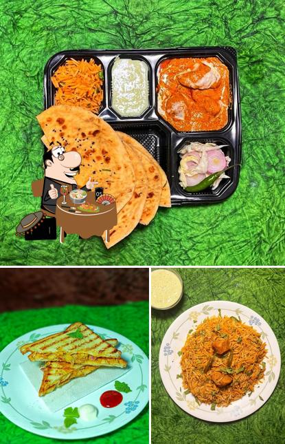 Food at The Butter Chicken Hub