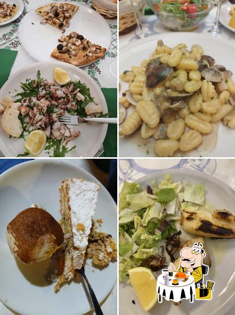 Cibo al Trattoria Pizzeria Il Mandracchio