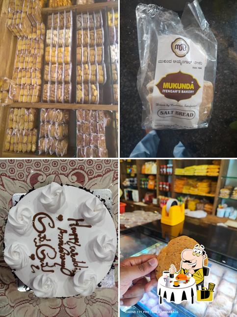 Food at Mukunda Iyengar Bakery