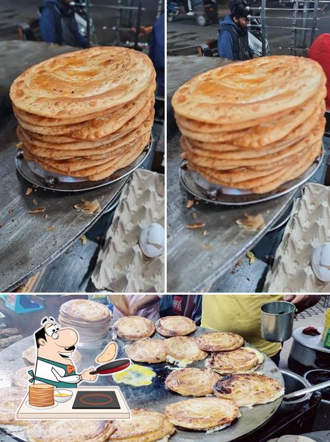 Pancakes at Pakeeza Roll Corner