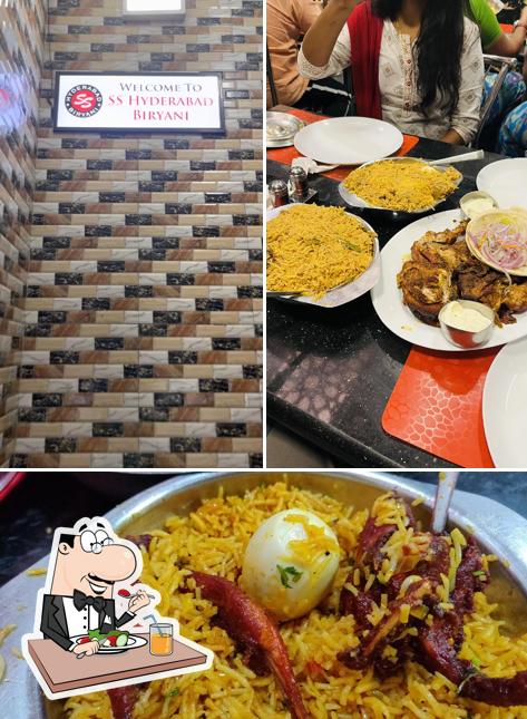Food at SS Hyderabad Biryani Irungattukottai