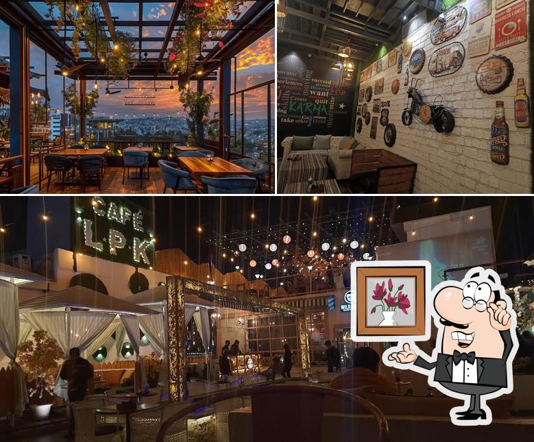 The interior of Cafe Lpk