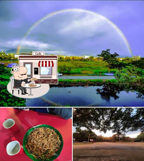 The image of exterior and food at Coffee Corner
