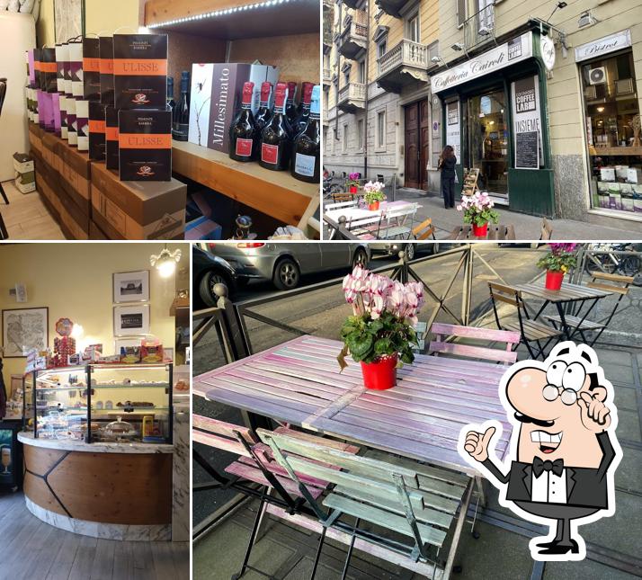 Gli interni di Caffetteria Cairoli