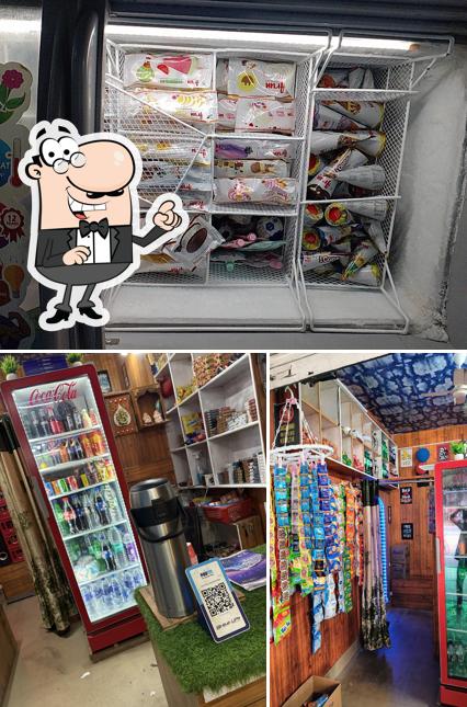 The interior of Desi chai baar