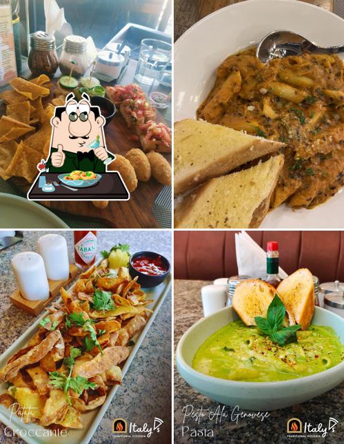 Food at Italy's Traditional Pizzeria