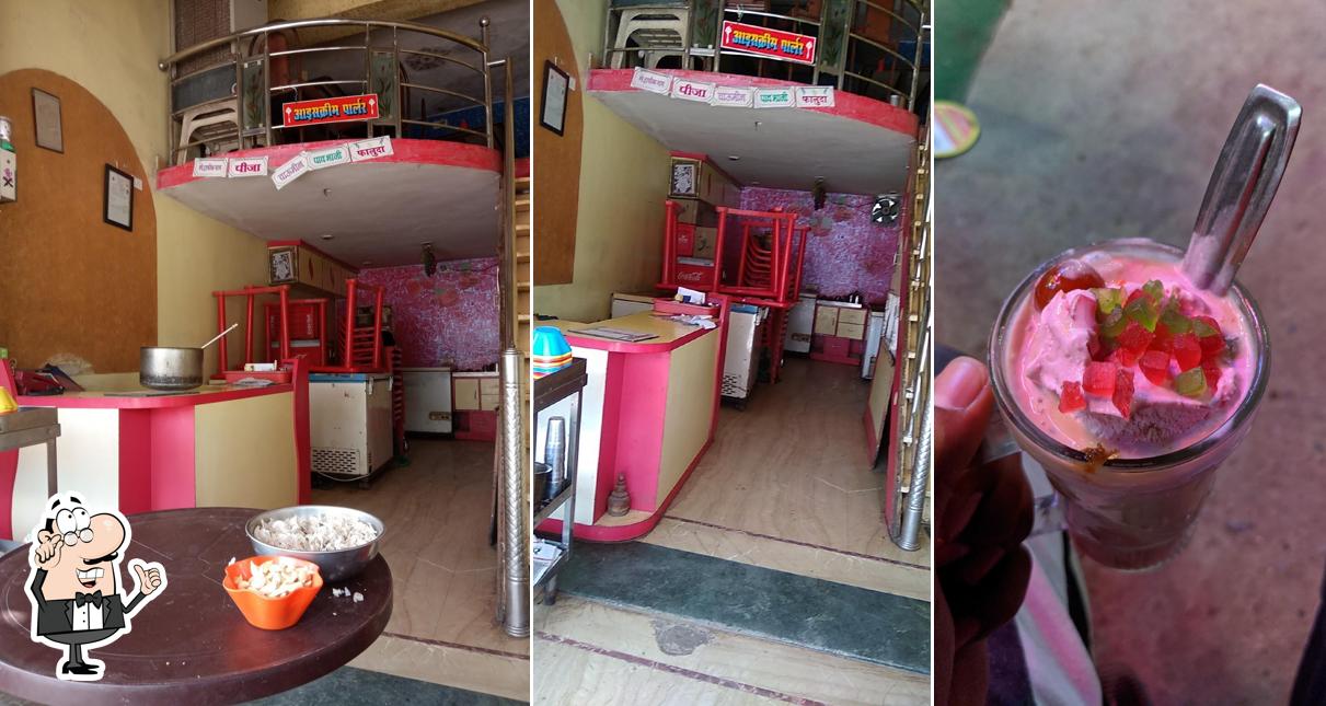 The interior of Shagun Ice-Cream & Fast-Food