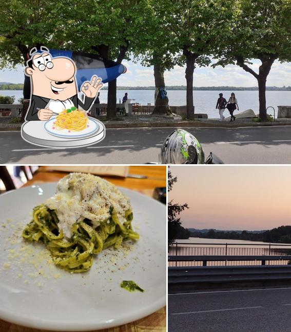 Spaghetti alla carbonara al Ul Büscion del Lagh