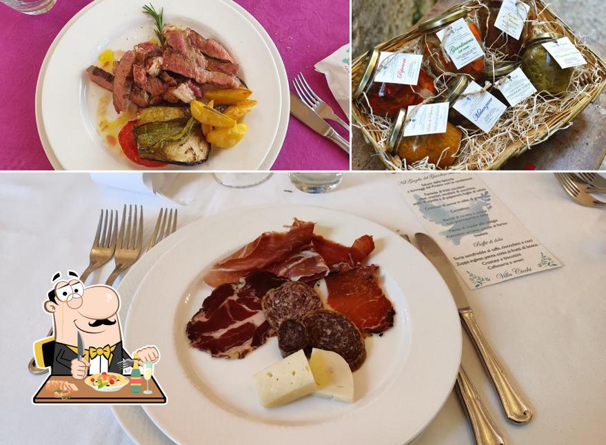 Cibo al Agriturismo Villa Cicchi