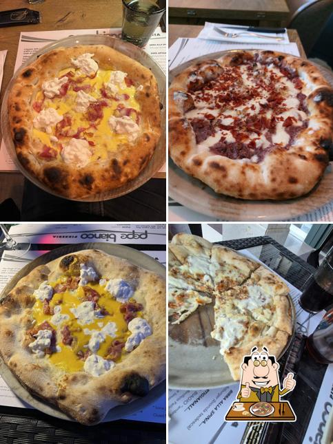 Prova una pizza a Pepe Bianco