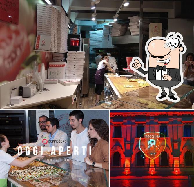 Pizzeria Doppio Zero si caratterizza per la esterno e interni