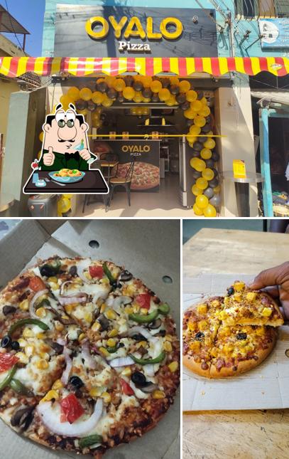 Food at Oyalo pizza Nadarmedu