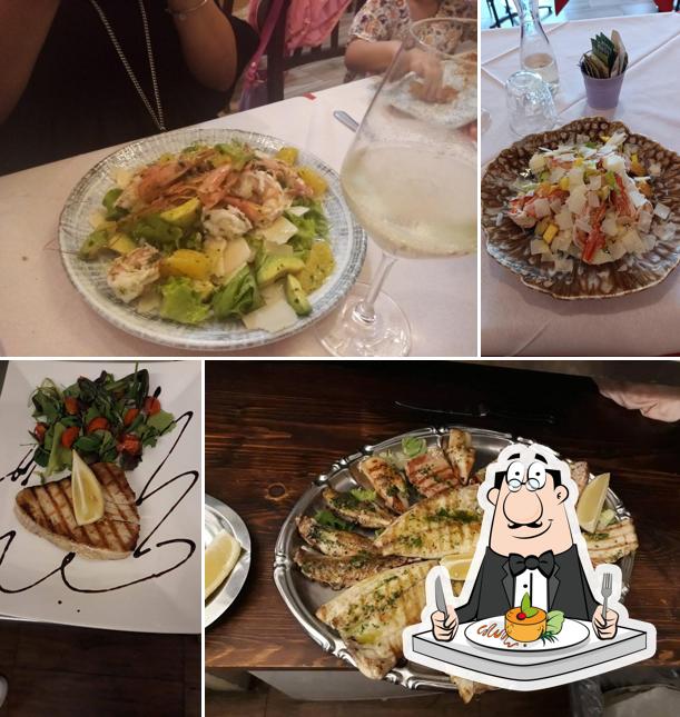 Cibo al Trattoria Colombo Varazze