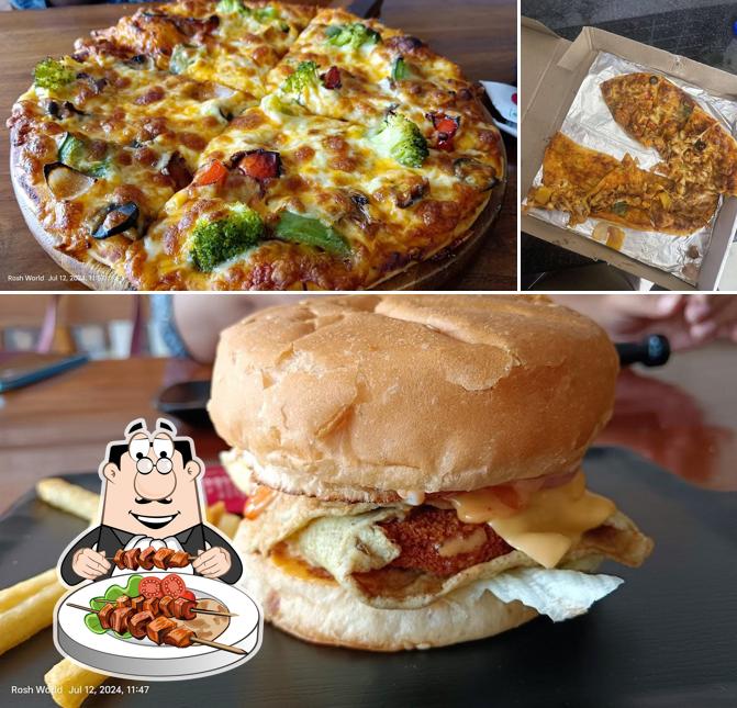 Food at Achayan’s Cafe