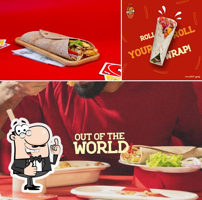 See this picture of Döner Club Edappal