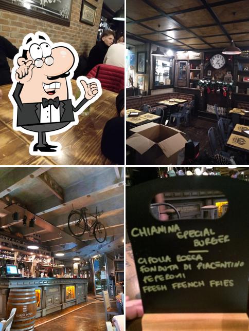 Gli interni di Stark's Cafè