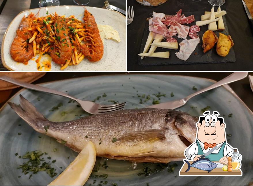 Salmone grigliato al Ristorante Anima Sarda