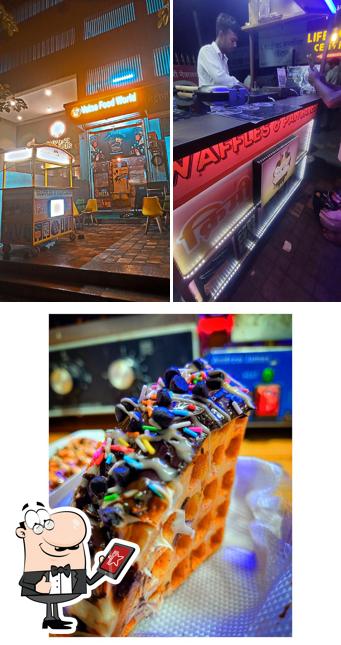 The exterior of Crunchy Waffle McDonald's