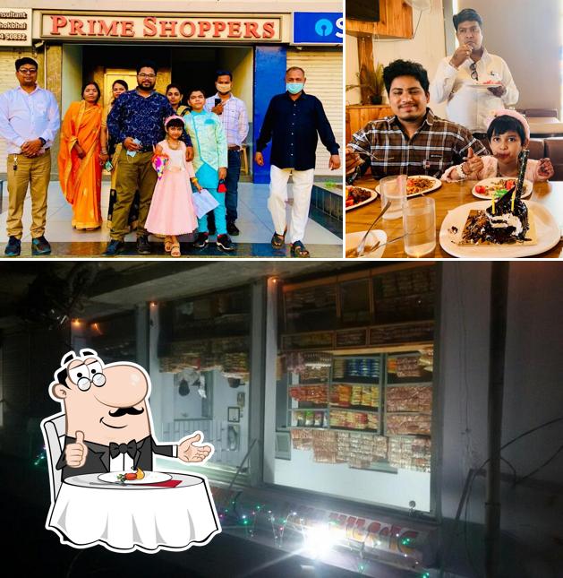 See this picture of Gujarat Bakery