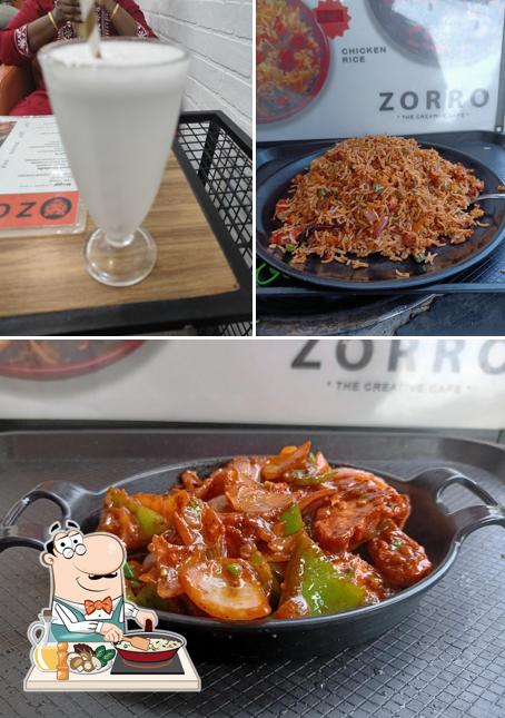 Fried rice at Zorro Cafe