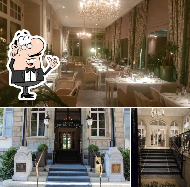 Siediti a un tavolo di Grand Hôtel du Lac