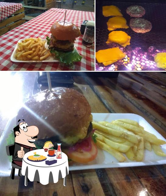 Experimente um hambúrguer no Farm Food Park