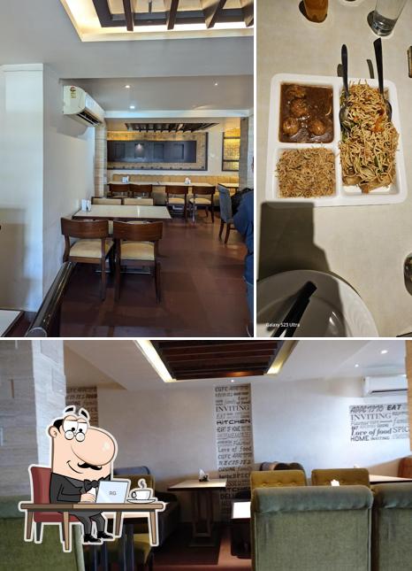 The interior of Kwality Restaurant