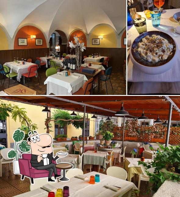 Gli interni di La Tavernetta