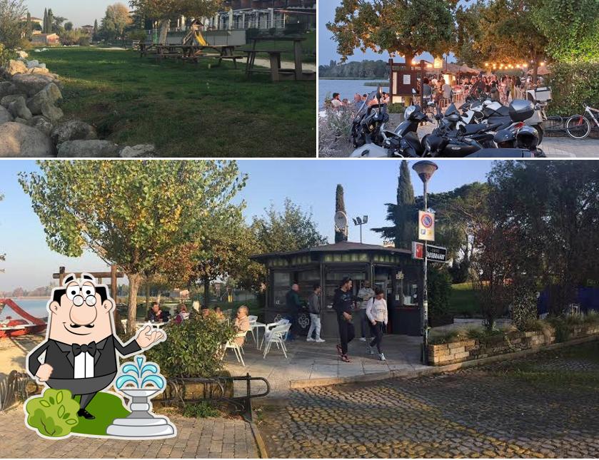 Gli esterni di Chiosco La Zattera