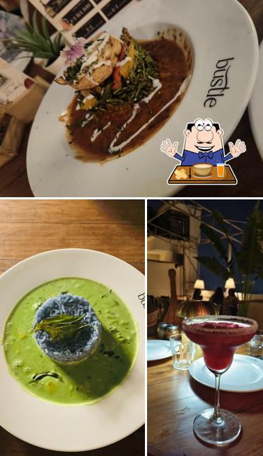 Food at Bustle - At the rooftop