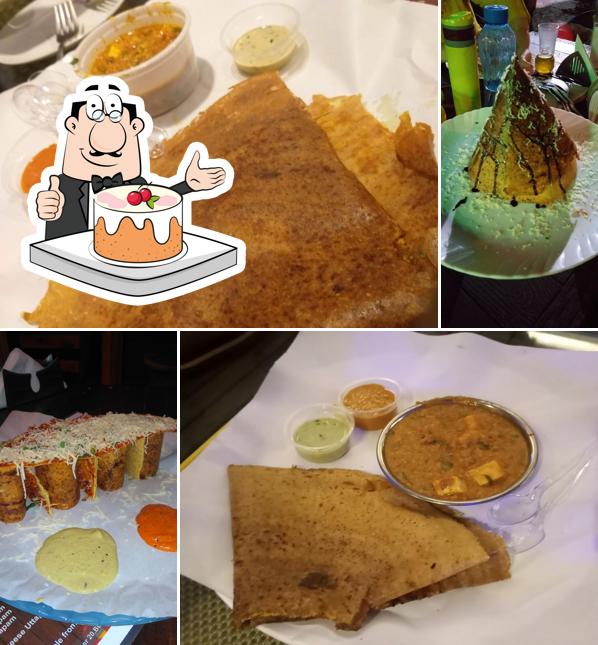 Carrot cake at Dosa Craft