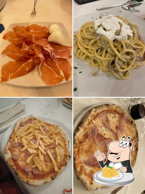 Spaghetti alla carbonara al Fontana Fanelli