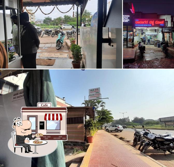 The exterior of Veeresh Davangere Benne Dose Delights Badami Nagar Hubli
