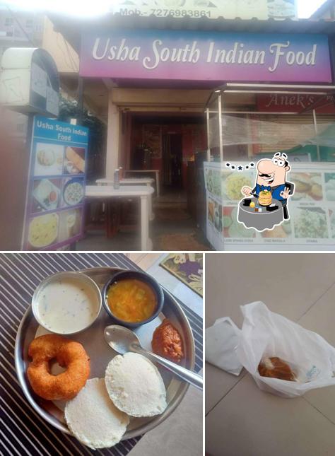 Food at Usha South Indian Food