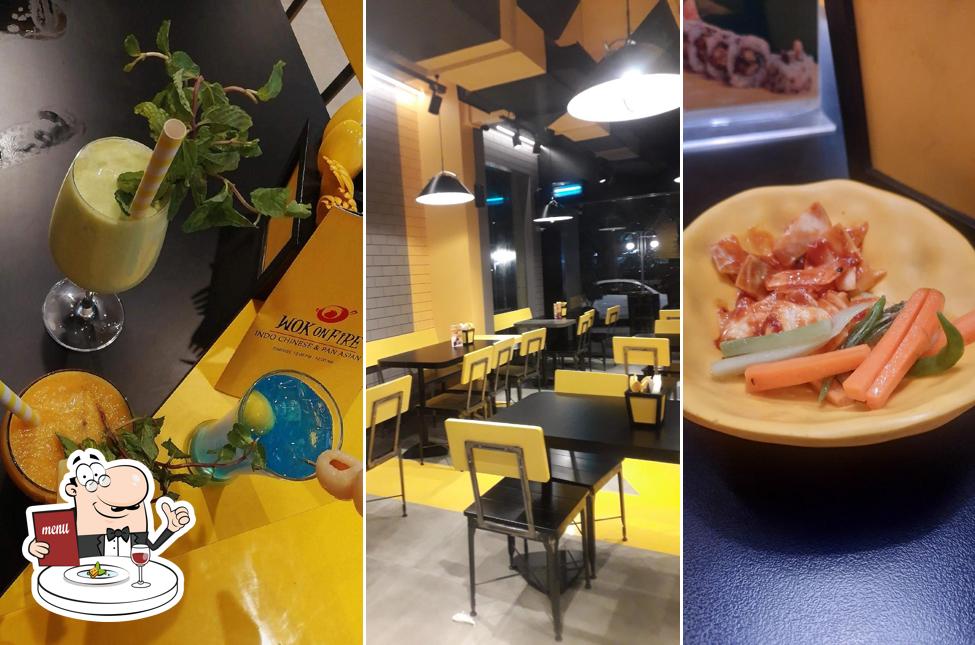 Food at Wok On Fire - Indo Chinese & Pan Asian