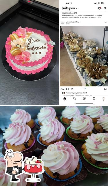 Red velvet cake al AF Pastry Boutique