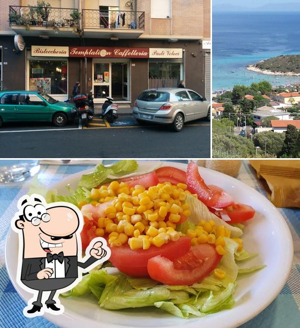 La foto della esterno e cibo di Temptation