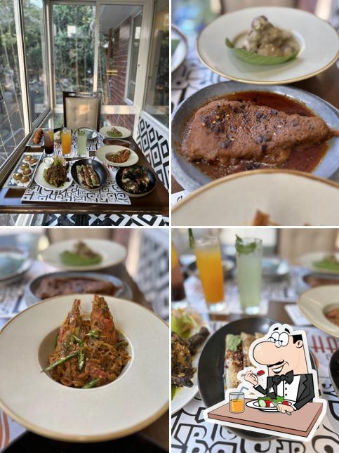 Food at Usha Bengali Restaurant