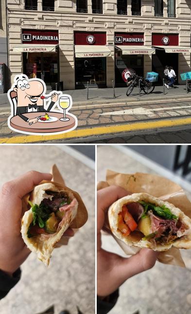 Tra le varie cose da La Piadineria si possono trovare la cibo e esterno