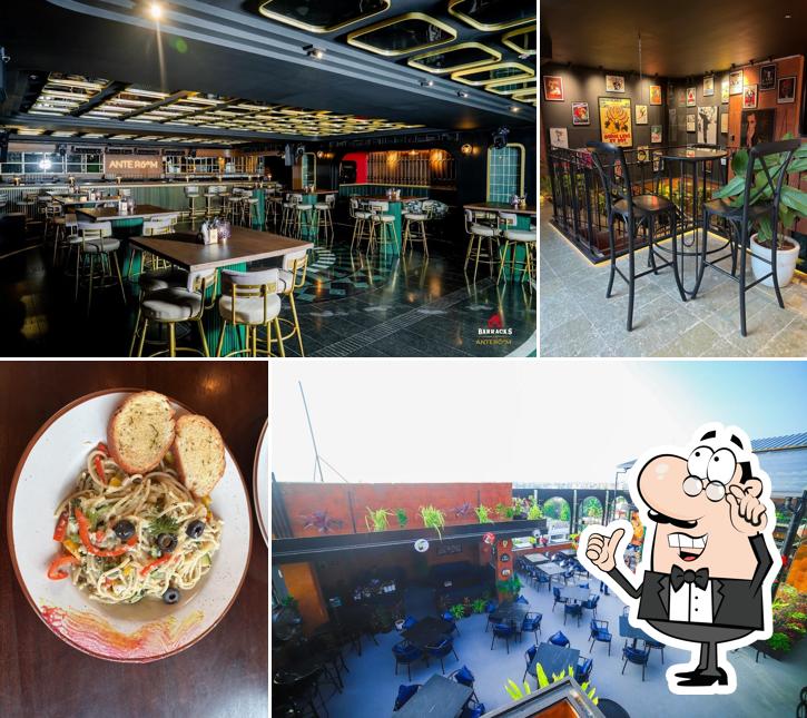 Check out how Barracks Anteroom Resto Bar looks inside