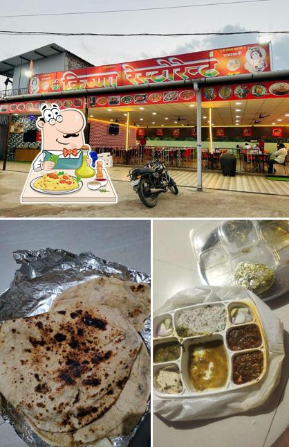 Check out the photo showing food and exterior at Shree Krishna Restaurant Valsad