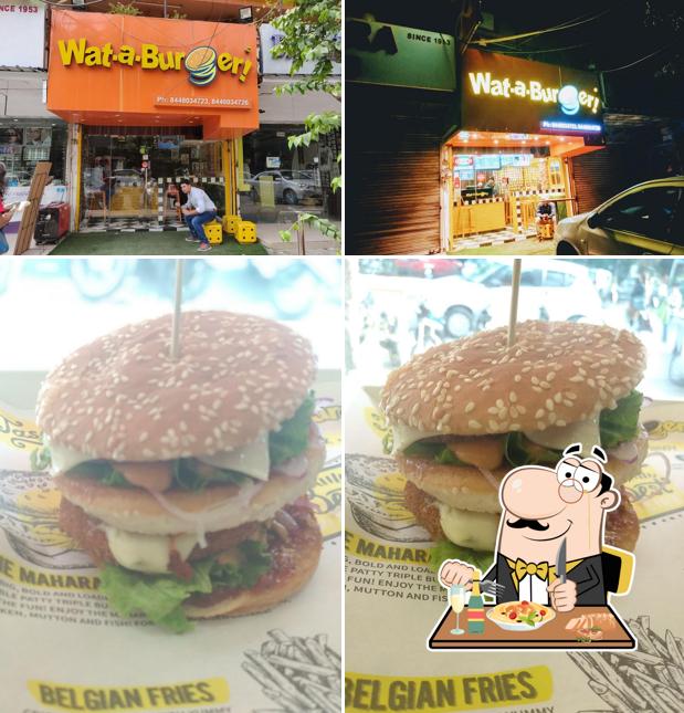 Wat-a-Burger is distinguished by food and exterior