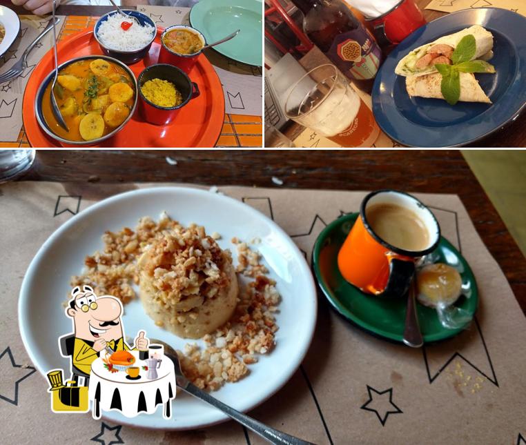 Platos en Café do Alto