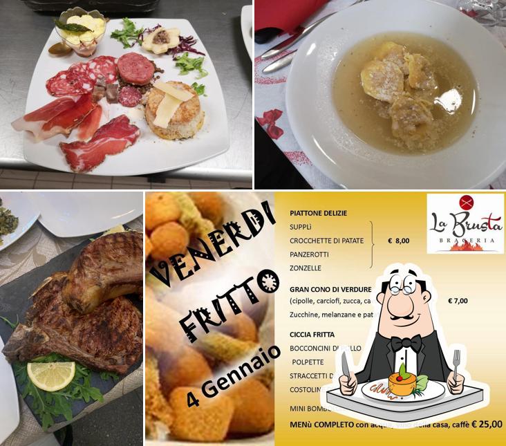 Platti al La Brusta Braceria