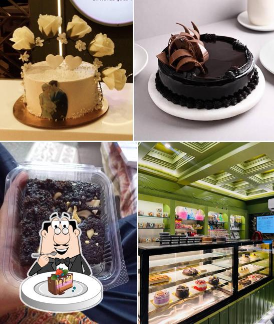 Chocolate cake at Baking Cart