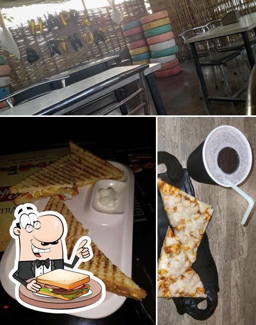 Grilled cheese sandwich at Bala's Café