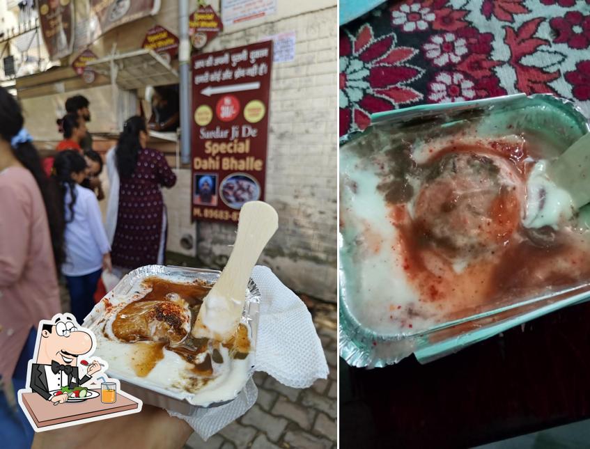 Food at Sardarji De Special Dahi Bhalle